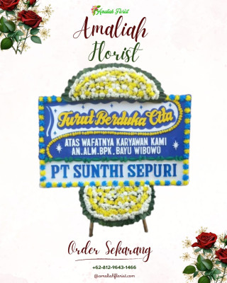 Papan Bunga Duka di Pinaesaan